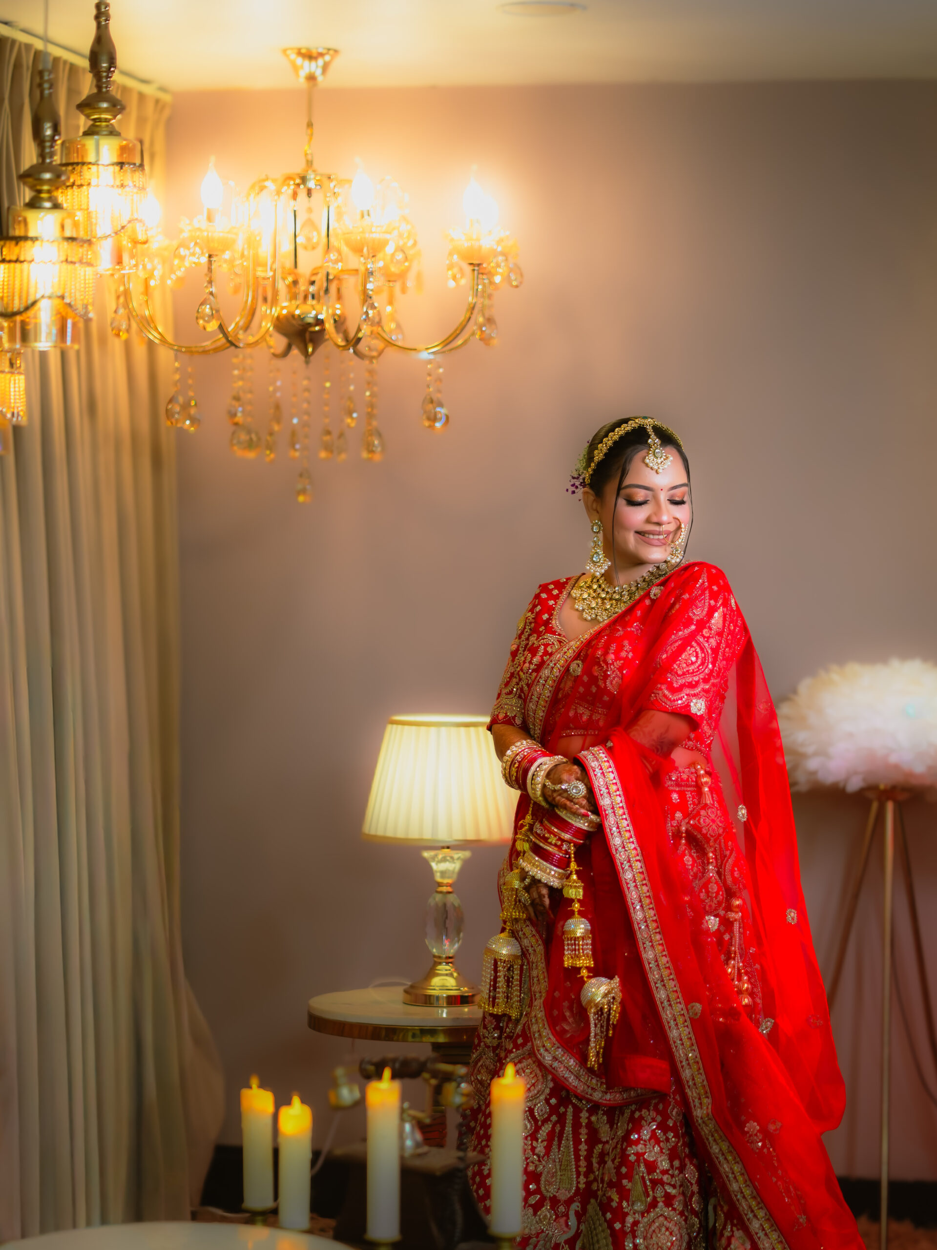 Traditional Bihar bride wedding photography by SnapLenser